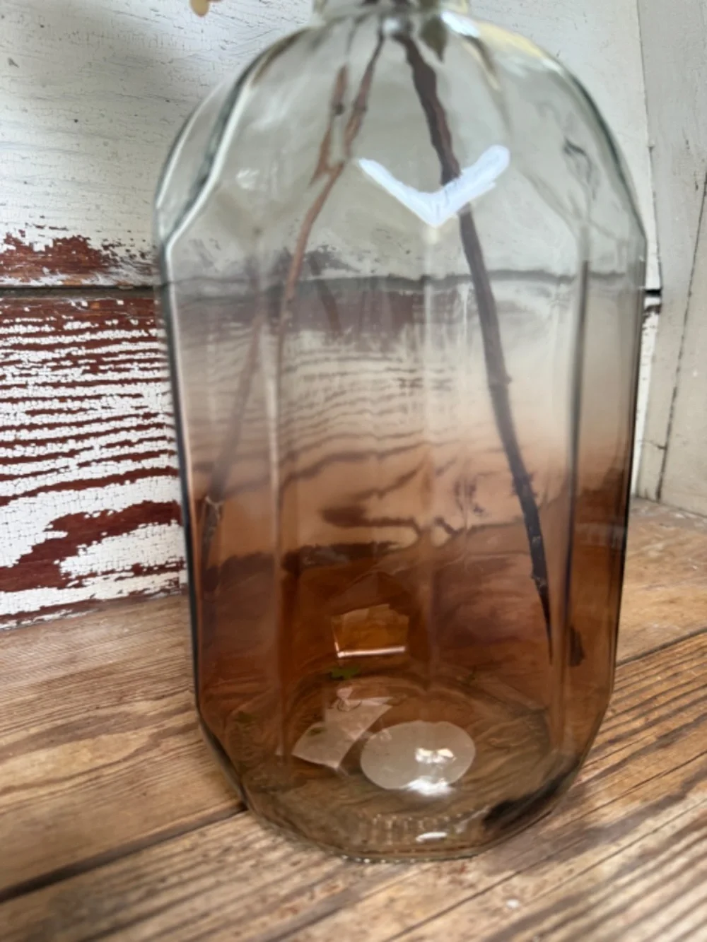 NWT Anthropologie  Gradient  Glass Vase